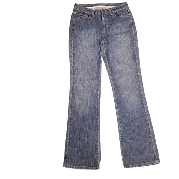 St. John's Bay Jeans Classic Boot Cut Blue Jeans - Picture 3 of 8